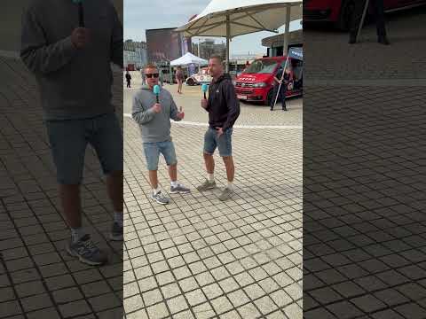 Chatting on the prom last weekend at Rali Ceredigion #rallylife #raliceredigion #rallywales