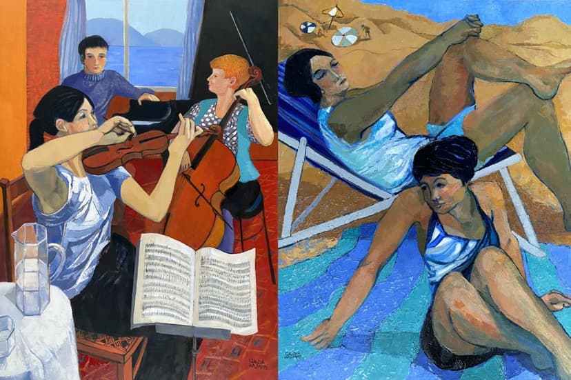 Collection of works from two leading Welsh artists goes on display