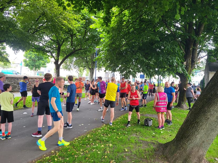 Avoid the roots, try the new route at Aberystwyth Parkrun